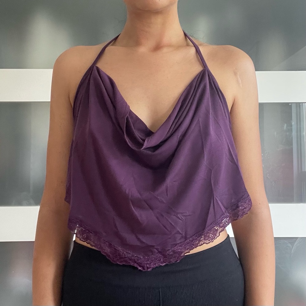 Purple blouse